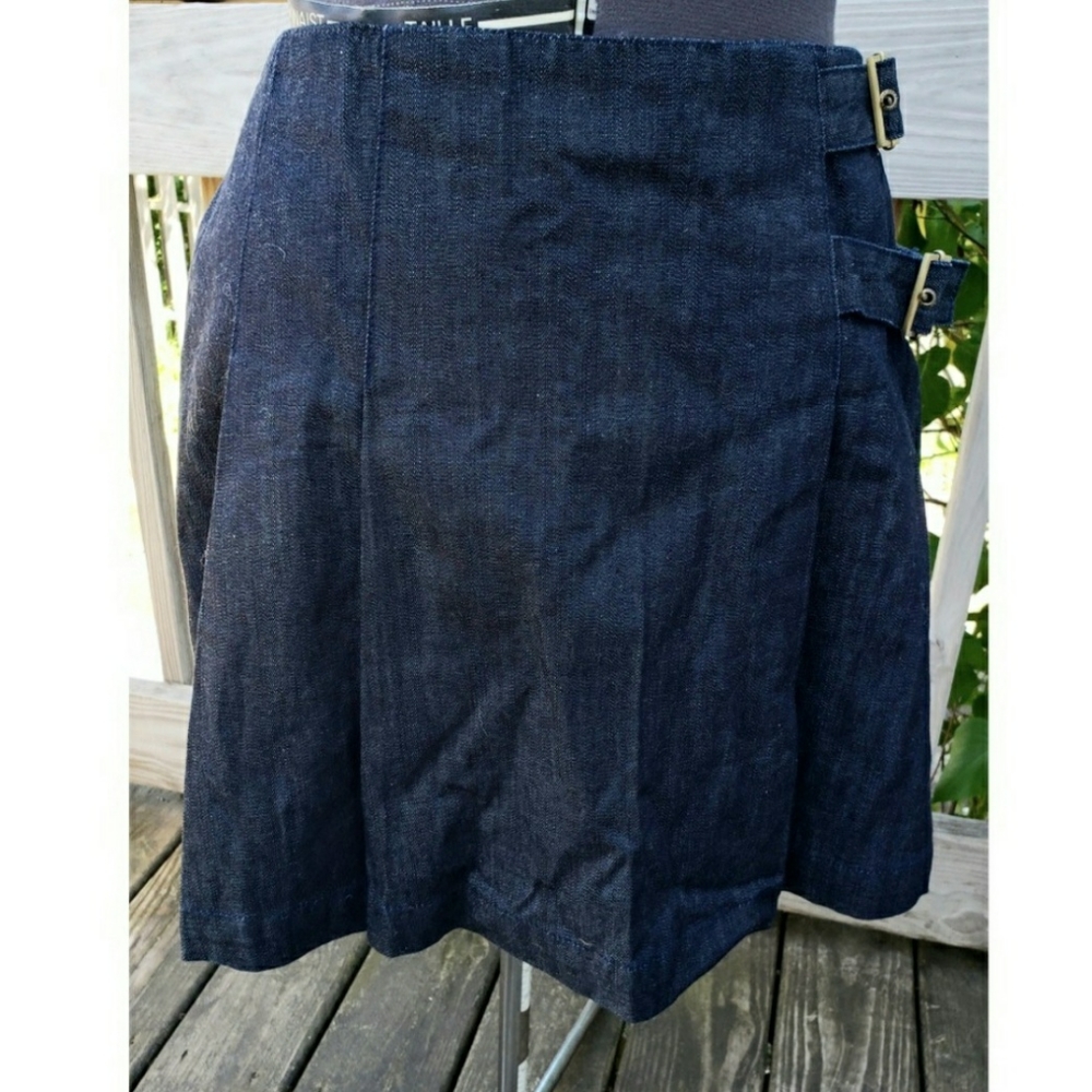 Y2K Tommy Hilfiger denim skirt schoolgirl vintage 10